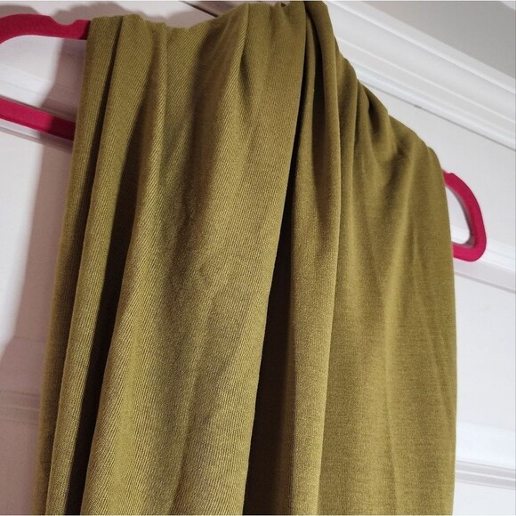 Serena Williams Olive Green Infinity Scarf L - Picture 2 of 4